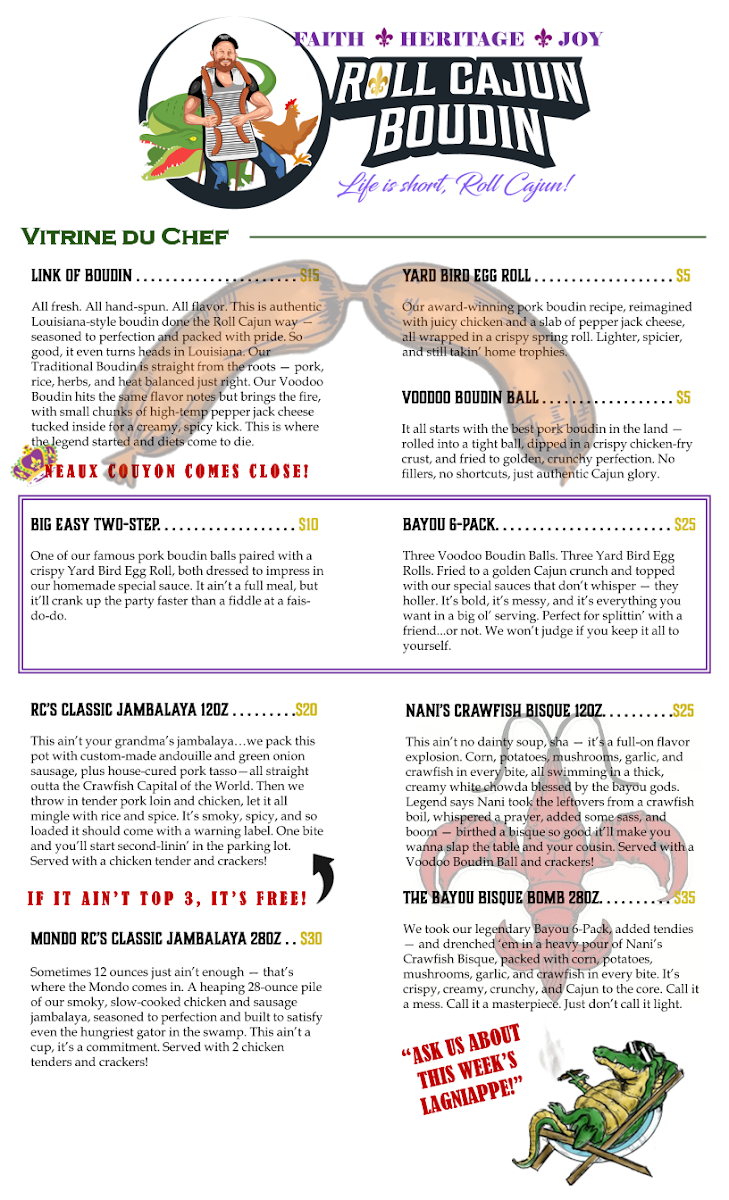 Menu Roll Cajun Boudin-1
