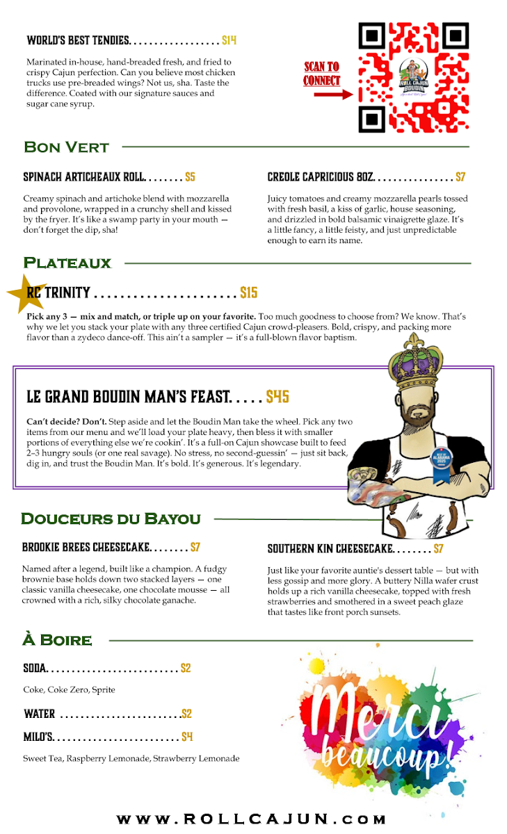 Menu Roll Cajun Boudin-2